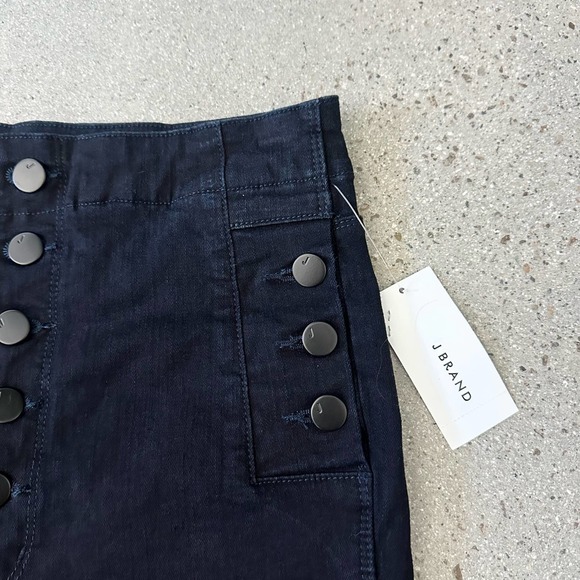 J Brand Natasha Sky High Skinny Jeans in Bluebird - Picture 4 of 7